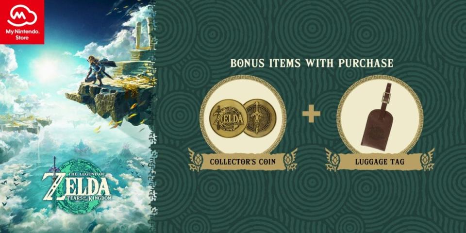 Nintendo is releasing limited-edition merch to celebrate The Legend of Zelda: Tears of the Kingdom. (Nintendo)