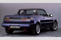 <p>When Volvo unveiled a 480 convertible at the 1990 Geneva motor show the car was claimed to be pretty much production ready. Four prototypes were produced; two in the Netherlands and two in Belgium. But having shown the drop-top 480, Volvo elected not to put it into production, choosing instead to work with the UK's TWR to build the later C70 convertible.</p>