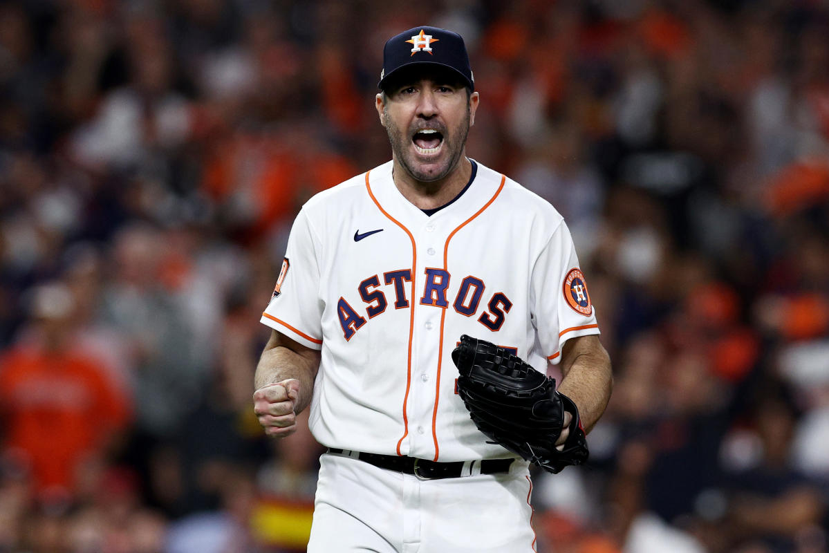 Astros slaan drie homeruns van Yankees bullpen om Game 1 van ALCS te winnen achter Justin Verlander gem