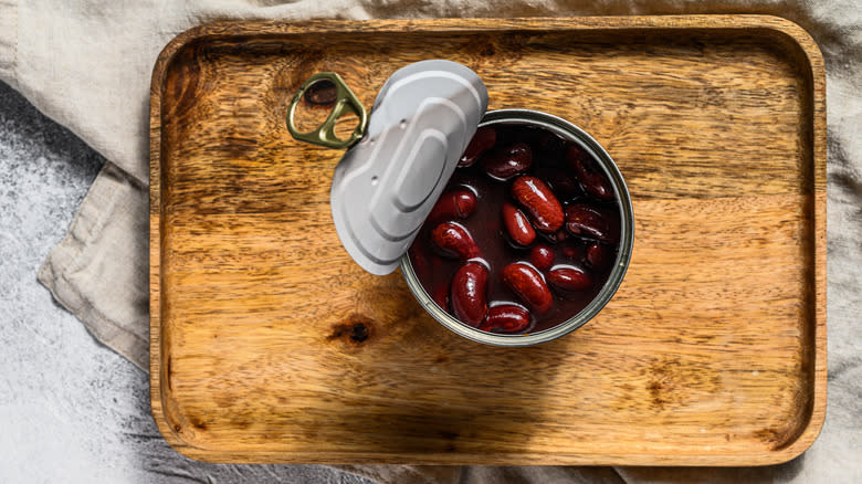 Can of kidney beans