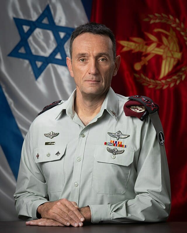 以色列國防軍參謀總長哈勒維（Herzi Halevi）。   圖 : 翻攝自維基百科