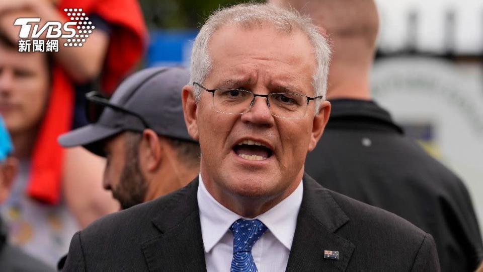 澳洲媒體預測，總理莫里森將丟掉政權，由工黨領袖上位。（圖／達志影像美聯社）