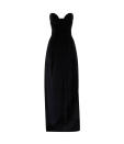 <p>Black Velvet Draped Wrap Detail Bandeau Maxi Dress, $42,<a rel="nofollow noopener" href="https://www.prettylittlething.us/black-velvet-draped-wrap-detail-bandeau-maxi-dress.html" target="_blank" data-ylk="slk:prettylittlething.com;elm:context_link;itc:0;sec:content-canvas" class="link "> prettylittlething.com</a> </p>