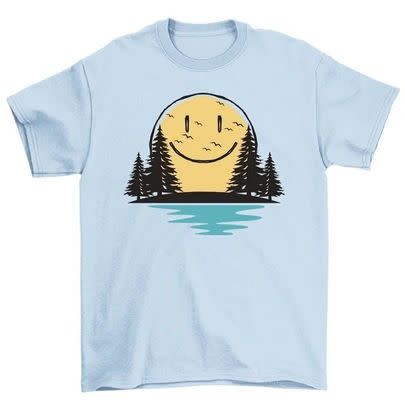 Smiley nature tee