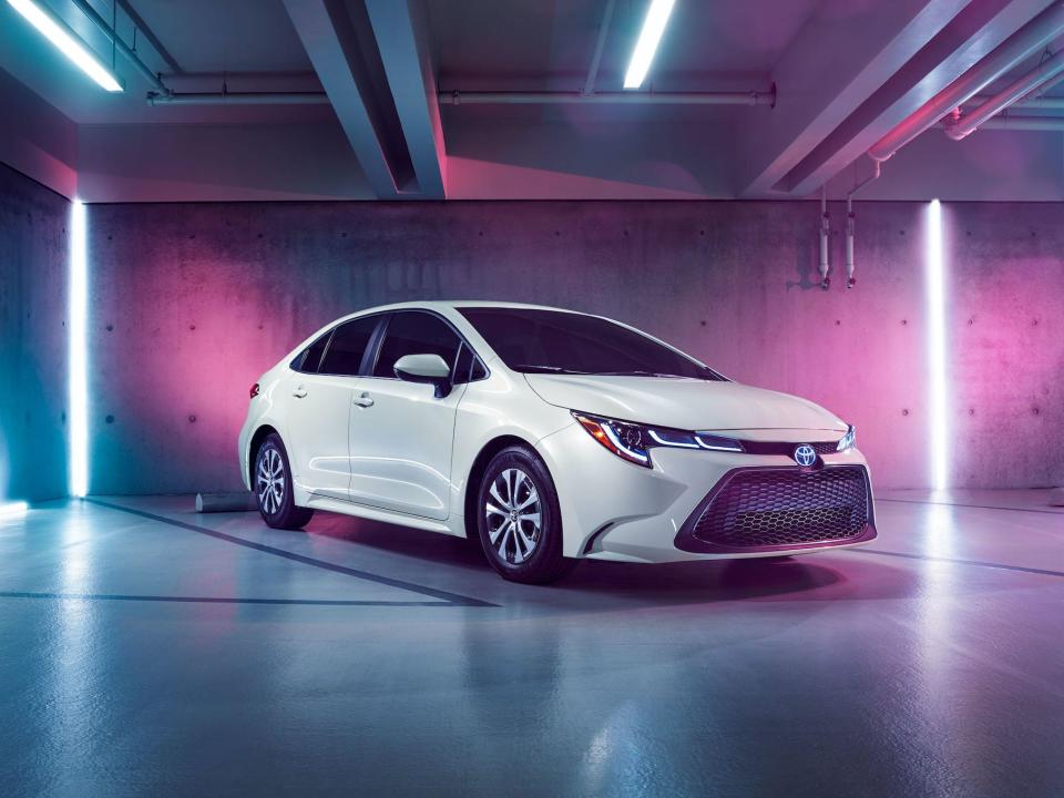 The 2022 Toyota Corolla Hybrid.