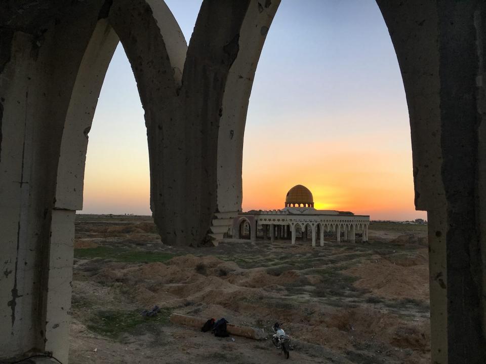 The abandoned Yasser Arafat International in Palestine.