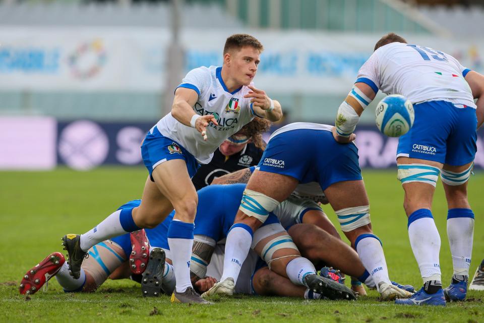 Welsh-born Stephen Varney makes his first start for Italy against the country of his birth (Getty)