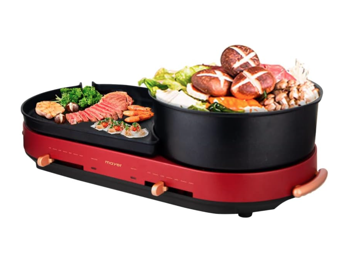 Mayer MMHPG5 Multi-Functional Hot Pot with Grill. (PHOTO: Amazon Singapore)