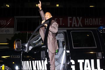 Dwayne "The Rock" Johnson at the LA premiere of MGM's Walking Tall