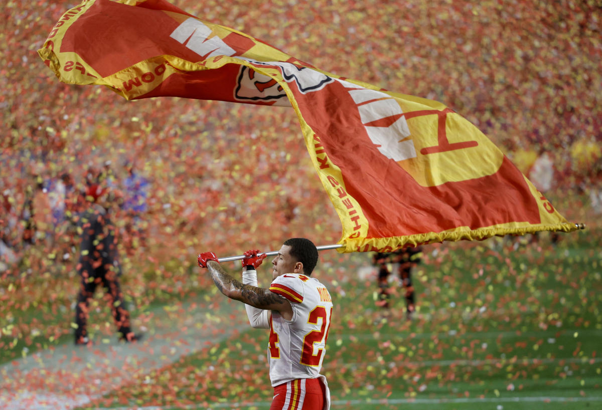 Scenes from the Kansas City Chiefs' Super Bowl 57 parade