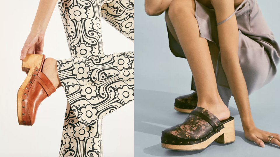 These Free People clogs up the cool factor of any fall get-up.