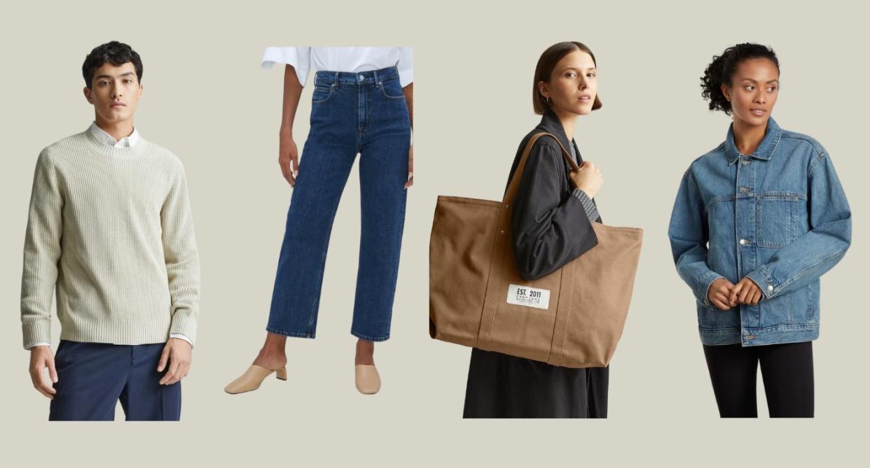 Everlane is having a Labour Day sale with hundreds of markdowns. (Photos via Everlane)