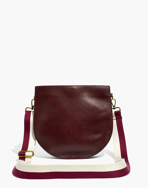 <br><br><strong>Madewell</strong> The Transport Saddlebag, $, available at <a href="https://go.skimresources.com/?id=30283X879131&url=https%3A%2F%2Fwww.madewell.com%2Fthe-transport-saddlebag-MD194.html" rel="nofollow noopener" target="_blank" data-ylk="slk:Madewell" class="link ">Madewell</a>