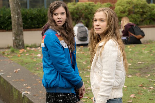 <p>Murray Close/STX Entertainment/Courtesy Everett Collection</p> Hailee Steinfeld and Haley Lu Richardson in 'The Edge of Seventeen'