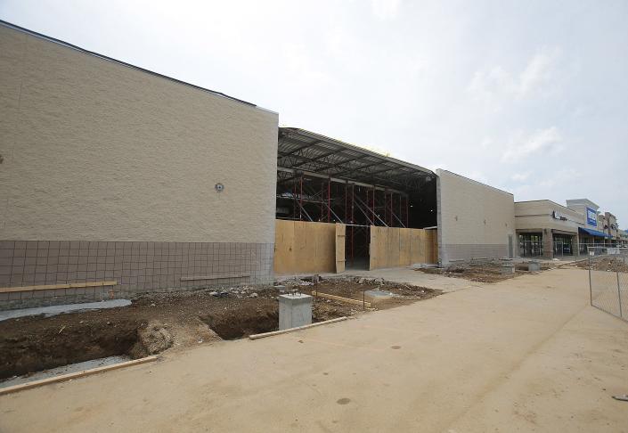 A Ross Dress for Less store is being constructed at the former Big Lots site, 71 Massillon Marketplace Drive SW. Up to $500,000 of renovations are going into the building.