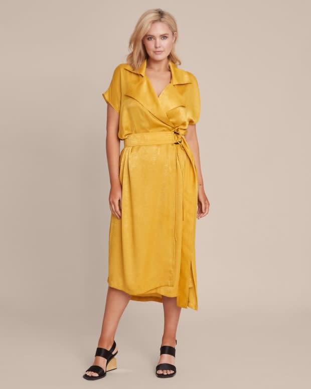 <p>Juan Carlos Obando Sleeveless Trench Dress, $995, <a href="https://rstyle.me/+NNnffLEN77Kpccy67v-L6A" rel="nofollow noopener" target="_blank" data-ylk="slk:available here;elm:context_link;itc:0;sec:content-canvas" class="link ">available here</a> (sizes 14-22).</p>