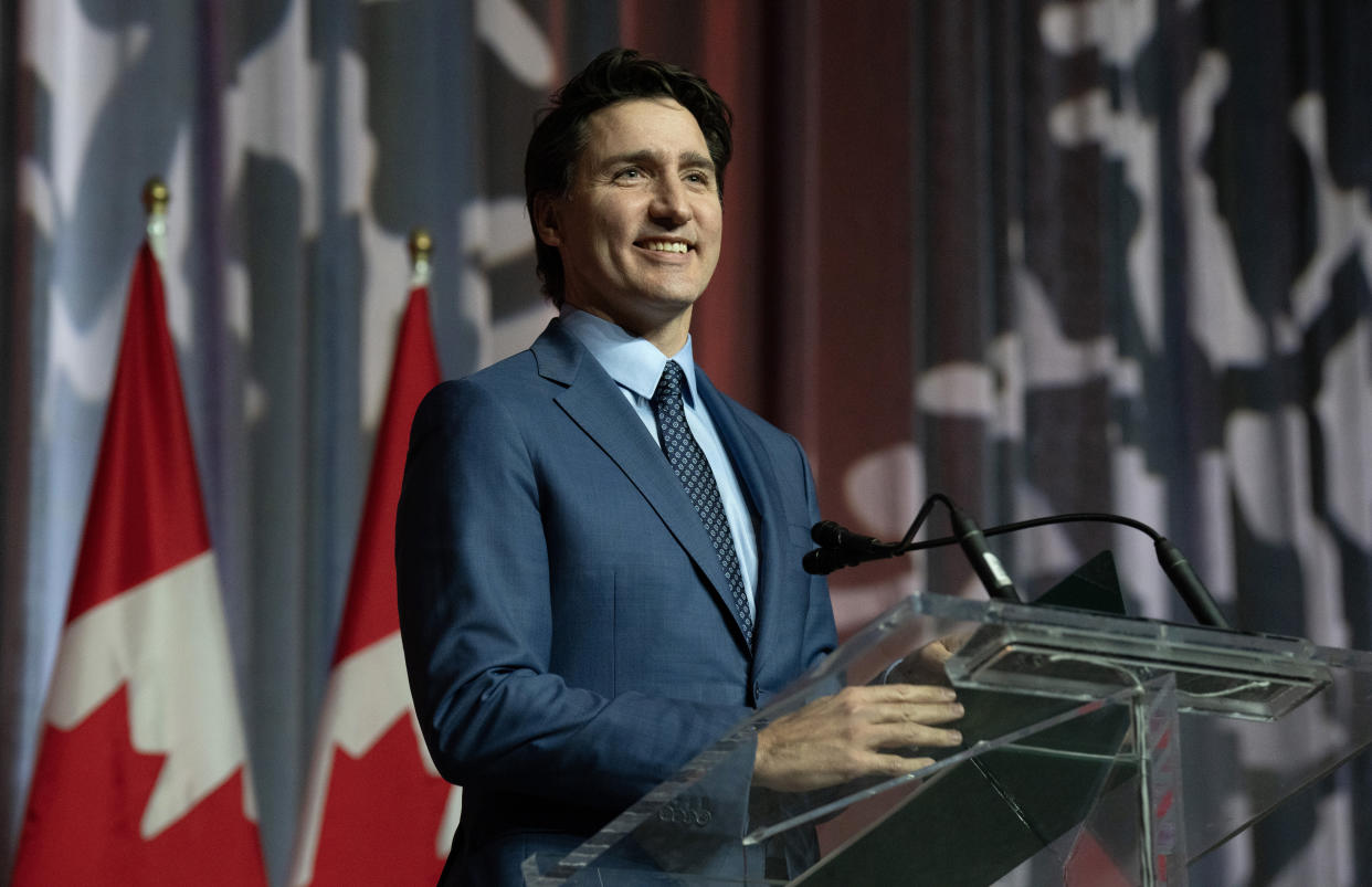 Canadian Prime Minister Justin Trudeau has shared his annual Christmas message for 2023. (The Canadian Press/Adrian Wyld)