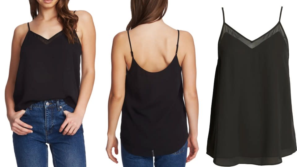 1. State Chiffon Inset Tank - Nordstrom, $29 (originally $39)