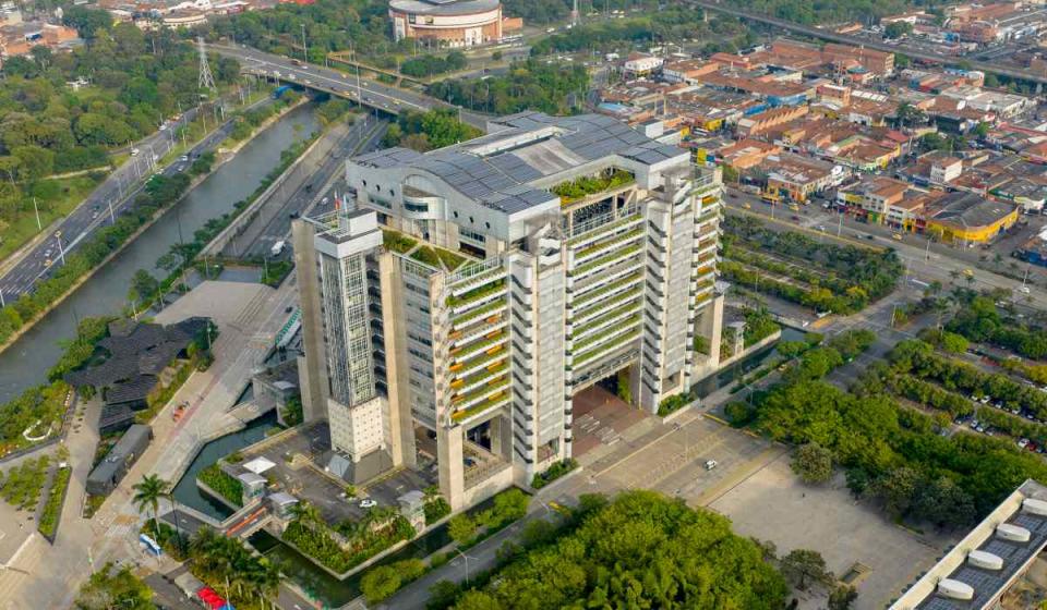 Edificio EPM en Medellín. Imagen: Cortesía EPM