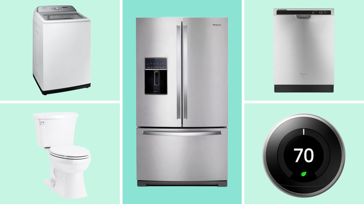 Keep your home energy-conscious this fall by shopping this Lowe's sale on appliances and more.