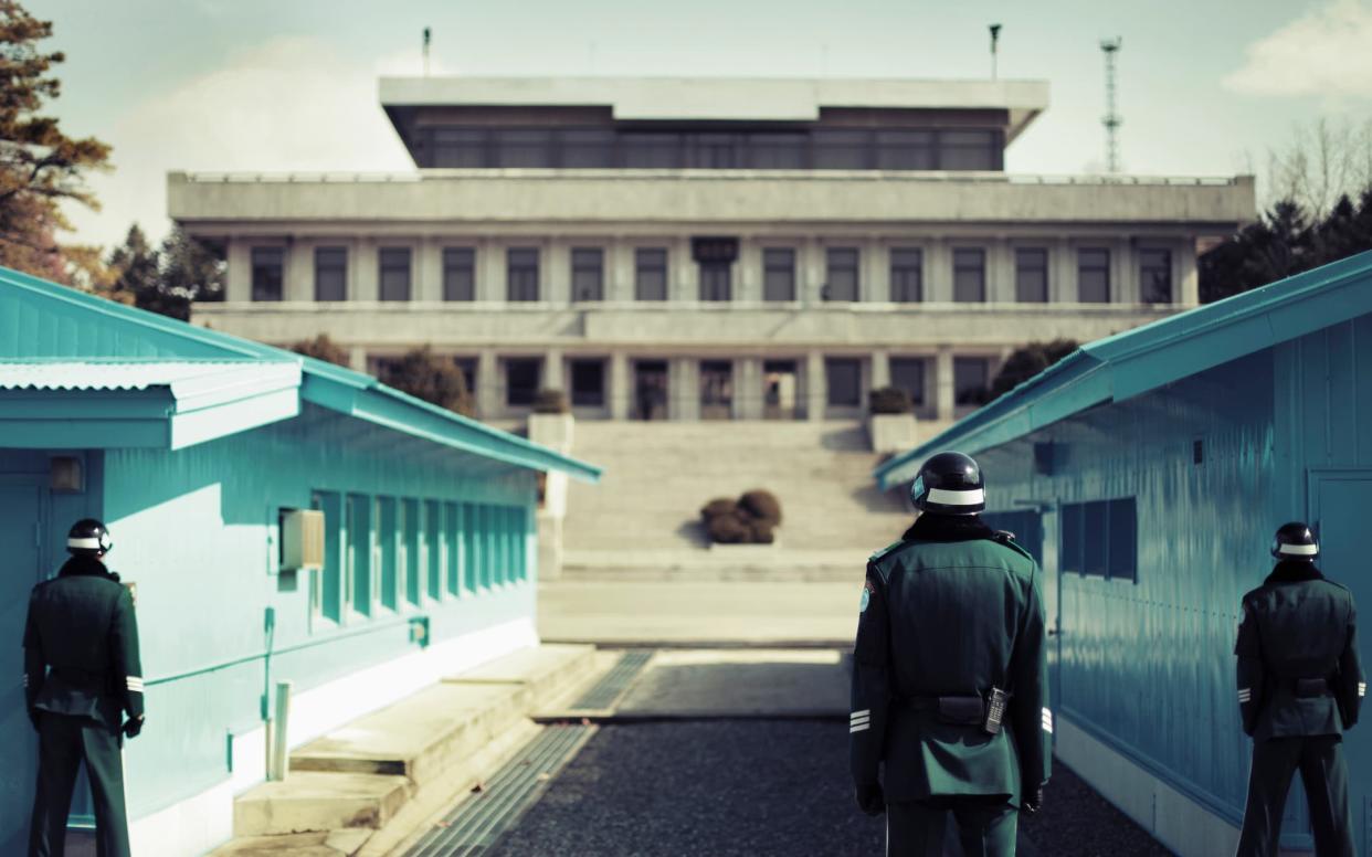 Korea’s heavily fortified demilitarized zone - istock