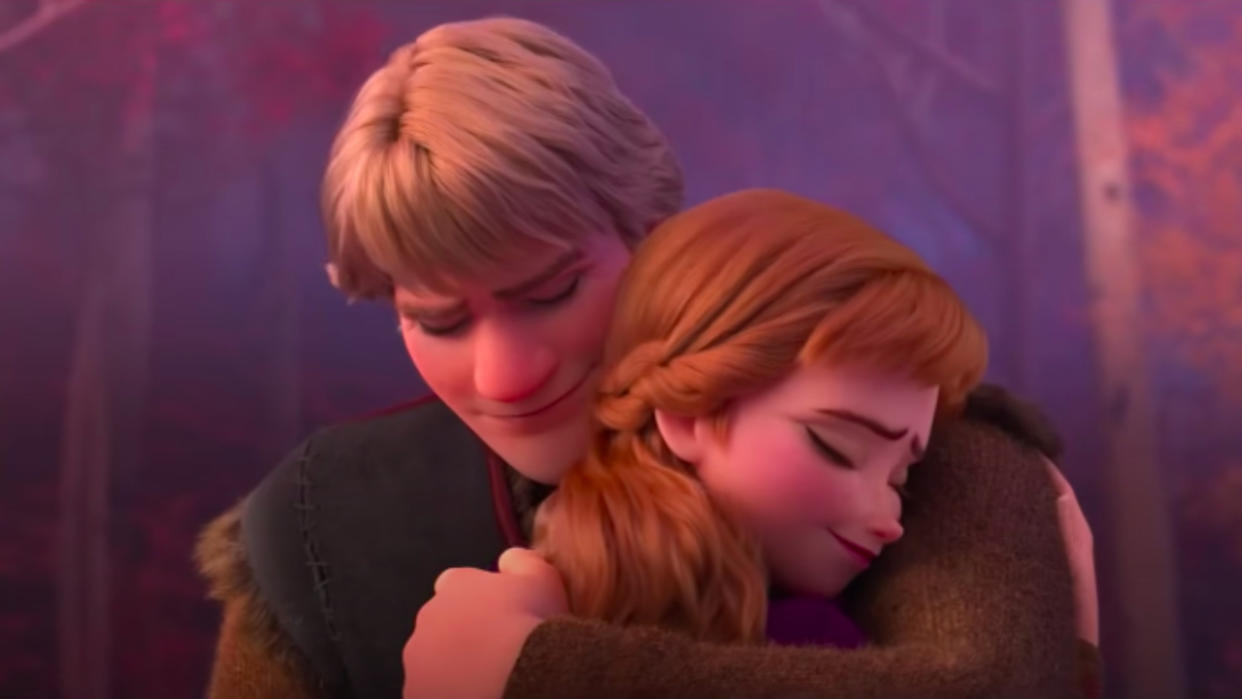  Kristoff and Anna in Frozen II. 