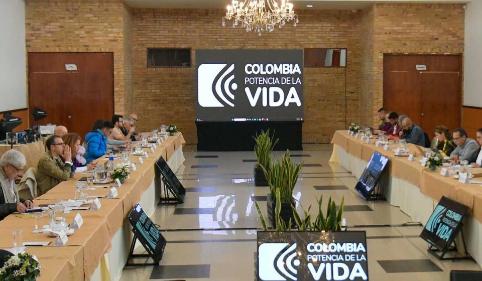 Cónclave del gobierno Petro en Paipa. Imagen: Presidencia