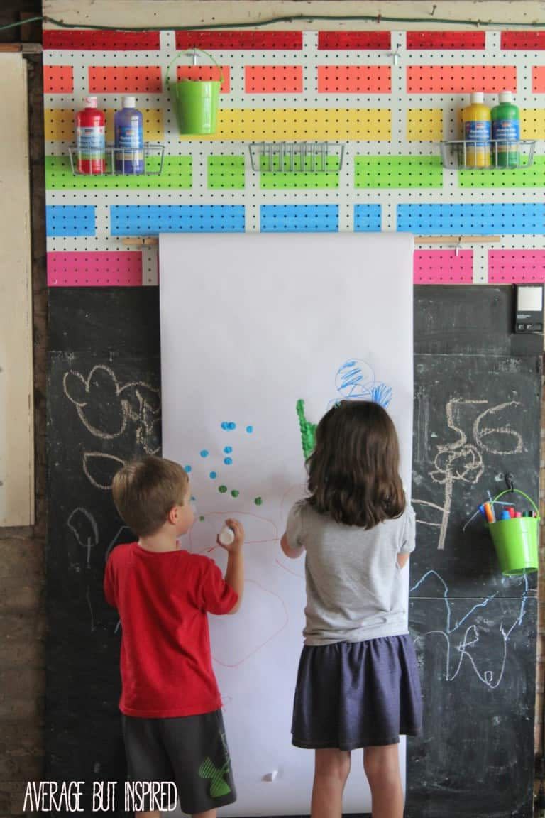 kids in art studio