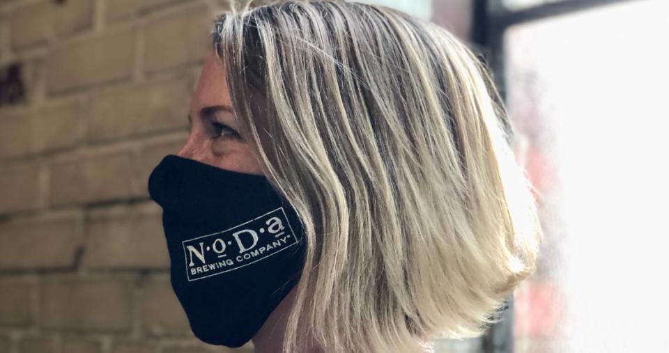 Masks are available at NoDa Brewing’s 2921 N. Tryon St. location.