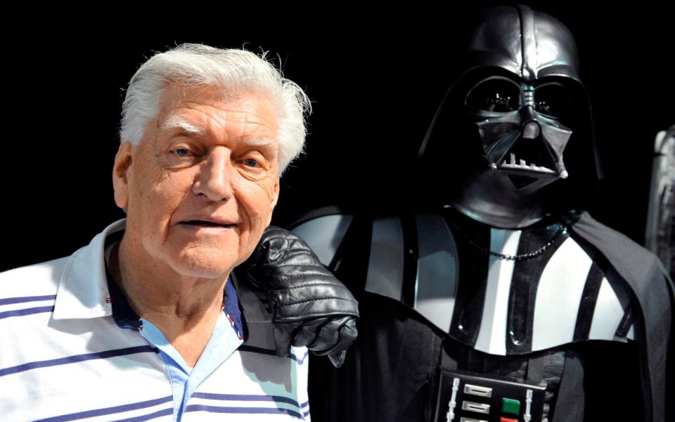 David Prowse at a Star Wars convention in 2013 -  THIERRY ZOCCOLAN/ AFP