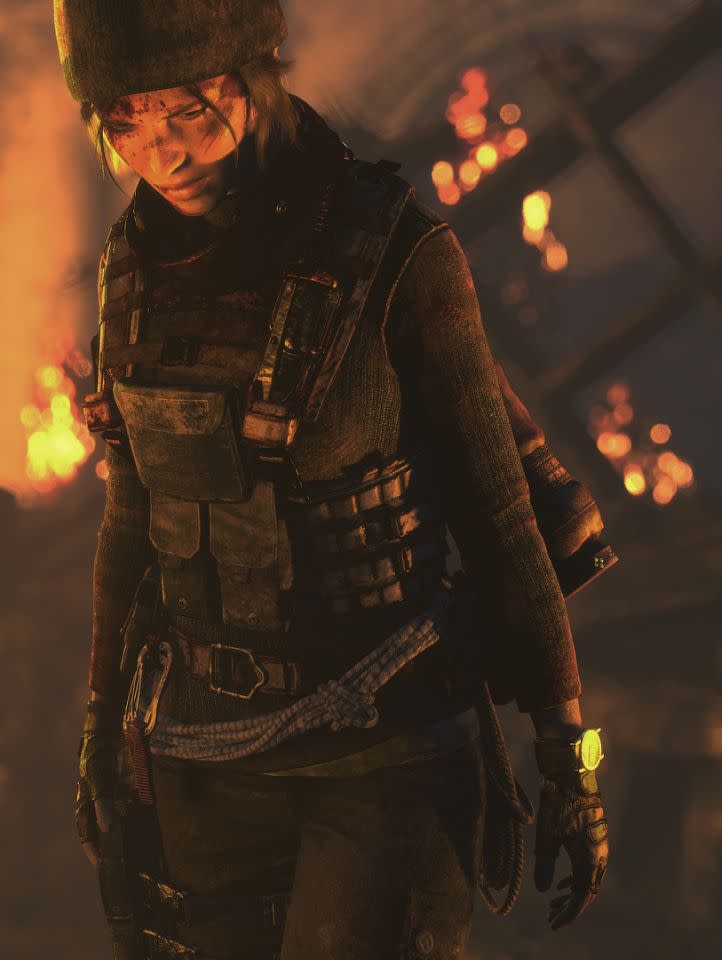 Lara Croft as she appears in the <i>Rise of the Tomb Raider </i>video game. (Photo: Square Enix)