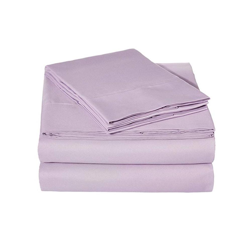 AmazonBasics Microfiber Sheet Set (Queen Size), $14