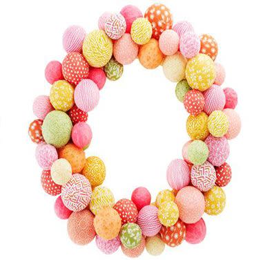 Fun Fabric Ball Wreath