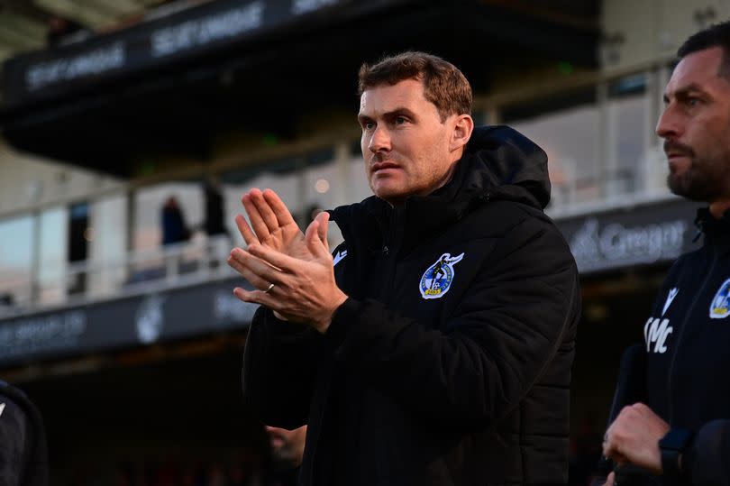 Bristol Rovers manager Matt Taylor -Credit:Tom Sandberg/PPAUK