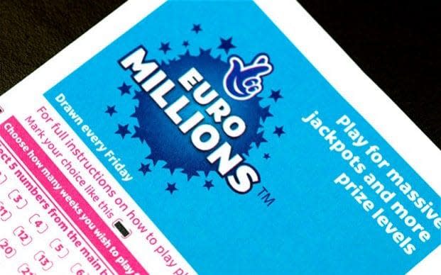 The odds of winning the EuroMillions jackpot are 1 in 139.8m