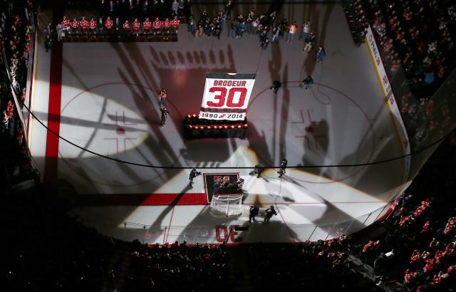 Martin Brodeur: Devils retire legendary goalie's jersey number