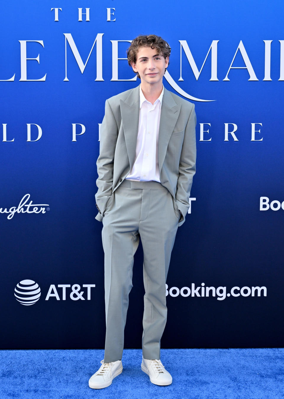 Jacob Tremblay on the red carpet