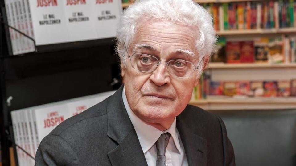 Lionel Jospin le 13 mai 2014 à Tourcoing lors d'une dédicace de son livre 