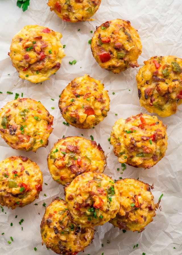 Ham and Cheese Breakfast Muffins