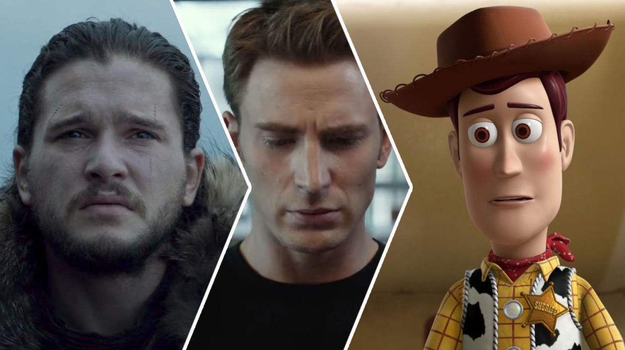 Get ready to say goodbye to Jon Snow, Captain America and Woody