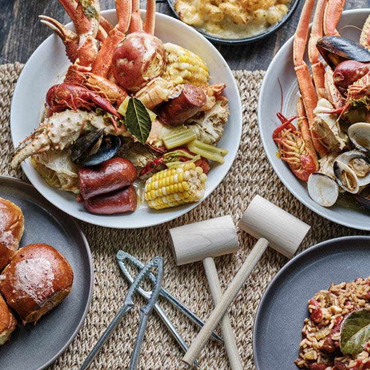 Easter weekend seafood boil with chef Max Hardy at Frame in Hazel Park.