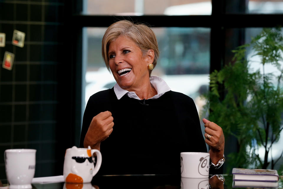 NEW YORK, NY - SEPTEMBER 17:  Author Suze Orman visits Build Brunch to discuss her Book 'Women & Money' at Build Studio on September 17, 2018 in New York City.  (Photo by Dominik Bindl/Getty Images)