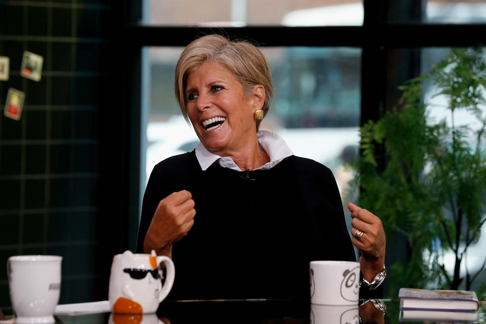 NEW YORK, NY - SEPTEMBER 17: Author Suze Orman visits Build Brunch to discuss her Book 'Women &amp; Money' at Build Studio on September 17, 2018 in New York City. (Photo by Dominik Bindl/Getty Images)