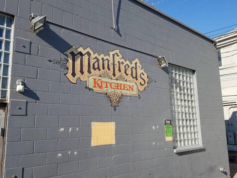 Manfred’s Kitchen opened in 2016 in the same building as Woodland Empire Ale Craft brewery.