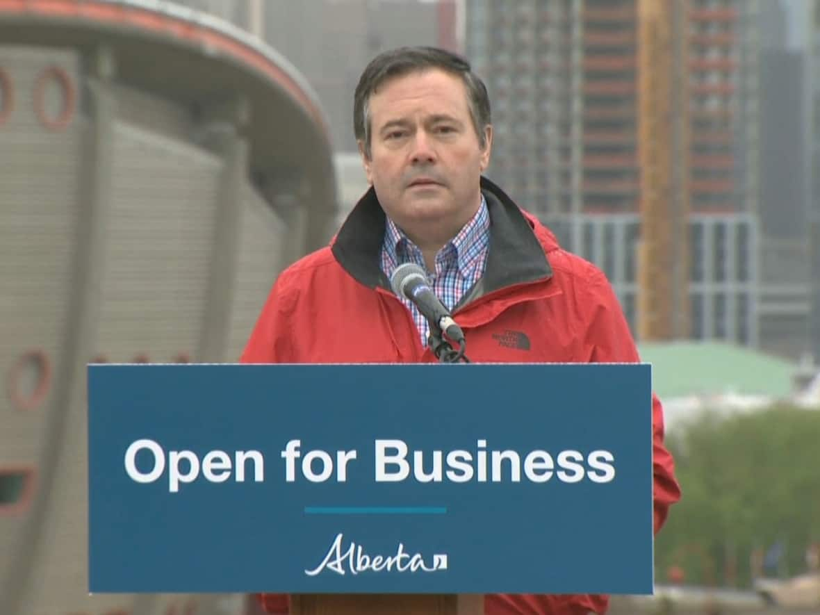 While Jason Kenney's government has often touted jobs as part of its mandate, critics say a focus on fossil fuel development, potentially at the expense of other sectors, has not impressed young people in Alberta. More than 15,000 Albertans have left the province in the past five quarters, according to Statistics Canada. (CBC - image credit)