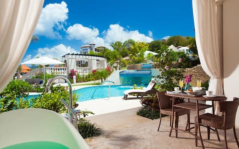 Grenada has no shortage of gorgeous hotels, such as Sandals LaSource