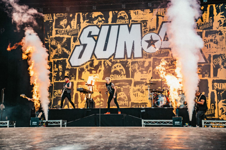 Sum 41 truly owned it (Picture: Stuart Garneys for Rolling Stone UK)