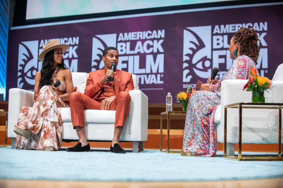 Meagan Good and Cory Hardrict