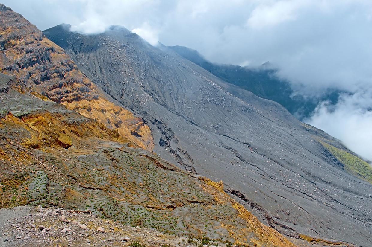 Picture of Volcanic cone of the Galeras Volcano in Pasto Colombia