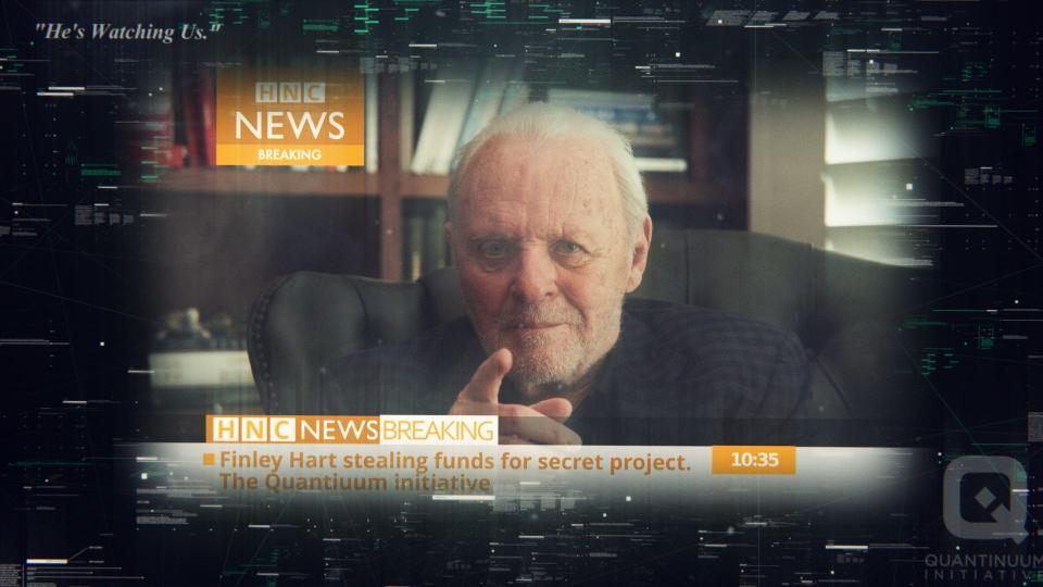 The thriller "Zero Contact" follows five characters forced to work together to reactivate the secret initiative of a late tech titan (Anthony Hopkins).